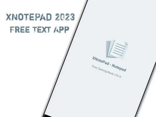 XNotePad - Notepad android App screenshot 0